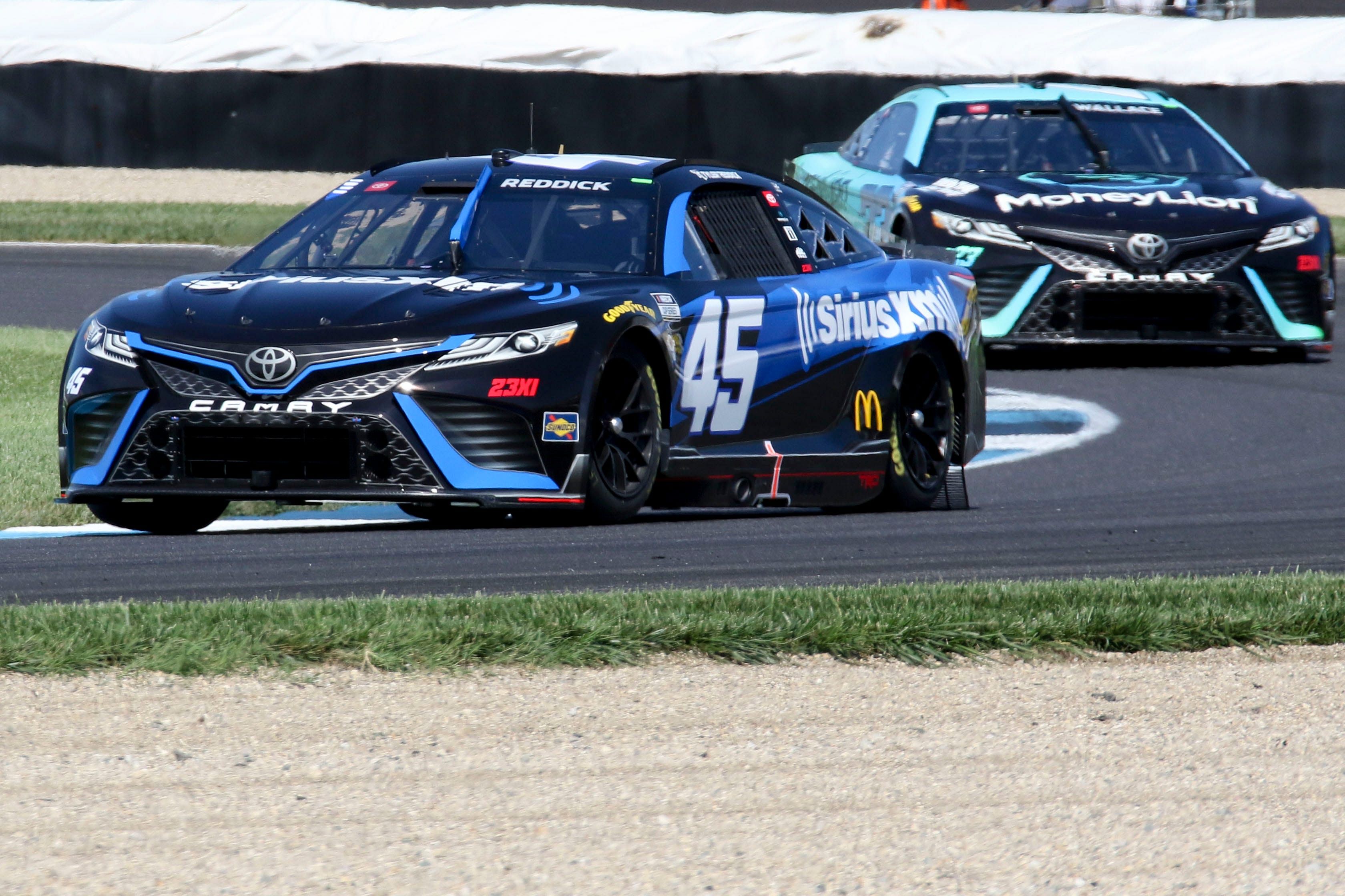 NASCAR Cup Series drivers Tyler Reddick and Bubba Wallace - Source: Imagn